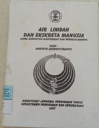 Air Limbah Dan Ekskreta manusia