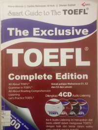 The exclusive toefl: the smart guide to the toefl