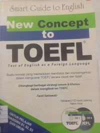 New concept to toefl test of english as a foreign language