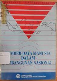 SUMBER DAYA MANUSIA DALAM PEMBANGUNAN NASIONAL