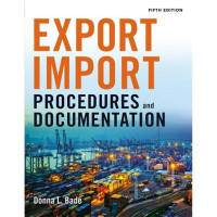 EXPORT/IMPORT PROCEDURES and DOCUMENTATION