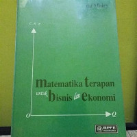Matematika Terapan untuk Bisnis dan Ekonomi