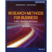 Reseach Methods for Business, A Skill Building Approach