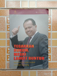 Tegakan hukum, meski langit runtuh: pemikiran dan jejak langkah Juniver Girsang