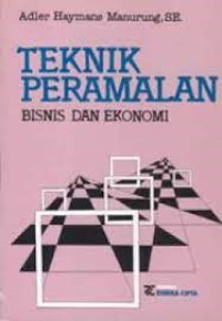 TEKNIK PERAMALAN BISNIS DAN EKONIMI