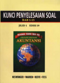 Prinsip-prinsip akuntansi: kunci penyelesaian soal bab 1 - 13