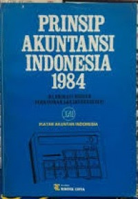 Prinsip Akutansi Indonesia 1984
