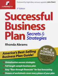 Successful Business Plan: Secrets & Strategies